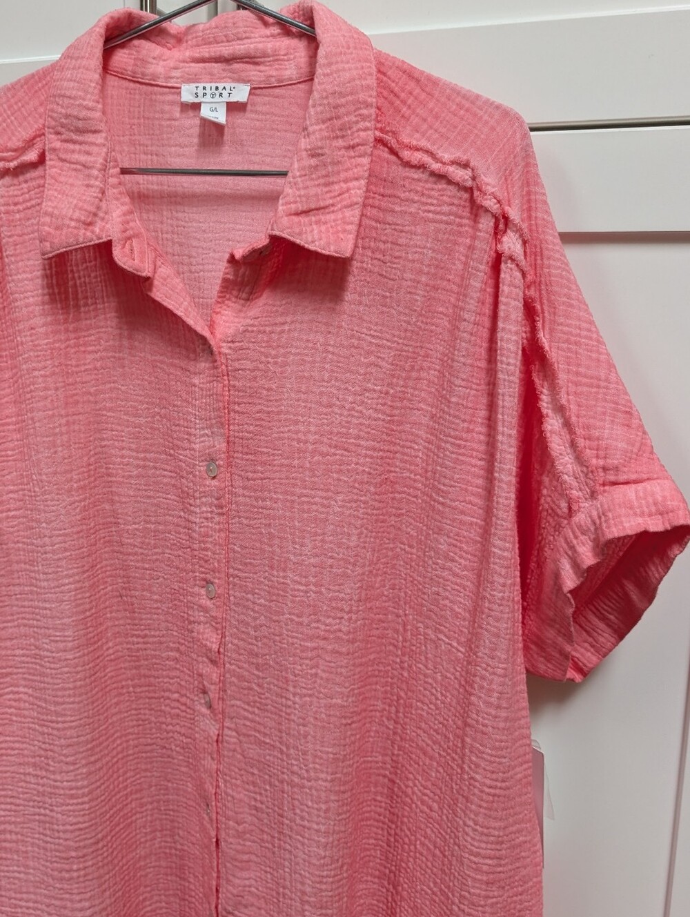 New- Tribal Sport Shirt Dress